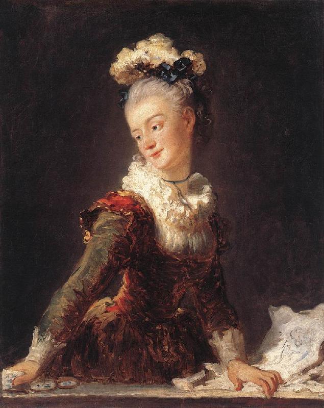 Jean Honore Fragonard Marie-Madeleine Guimard, Dancer